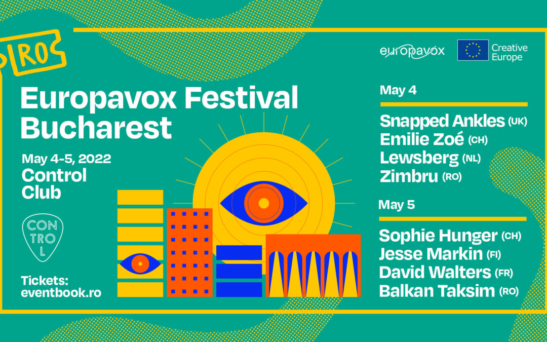 Prima ediție Europavox Festival Bucharest, între 4-5 mai, la Control Club￼